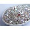 6mm FP Round Crystal Silver line AB 30pcs.